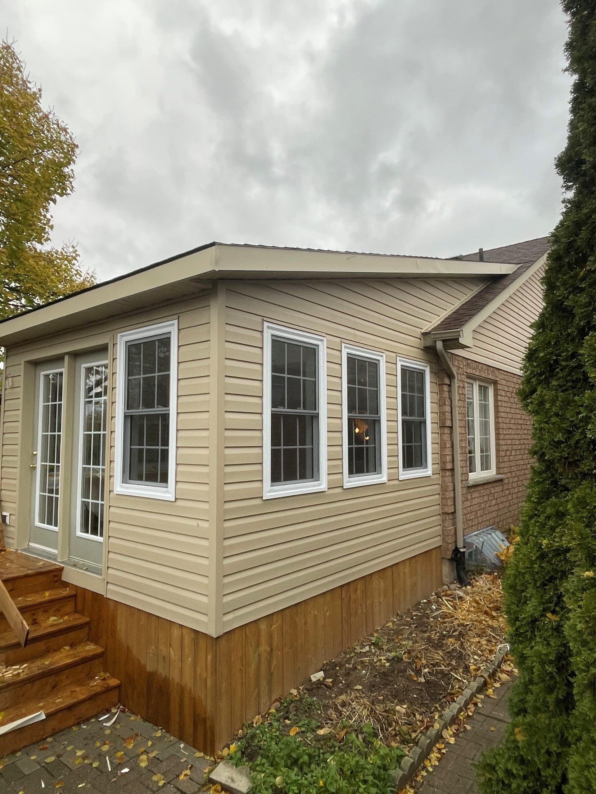 Wallcon Front Porch Replacement After Pic Stairs, after picture